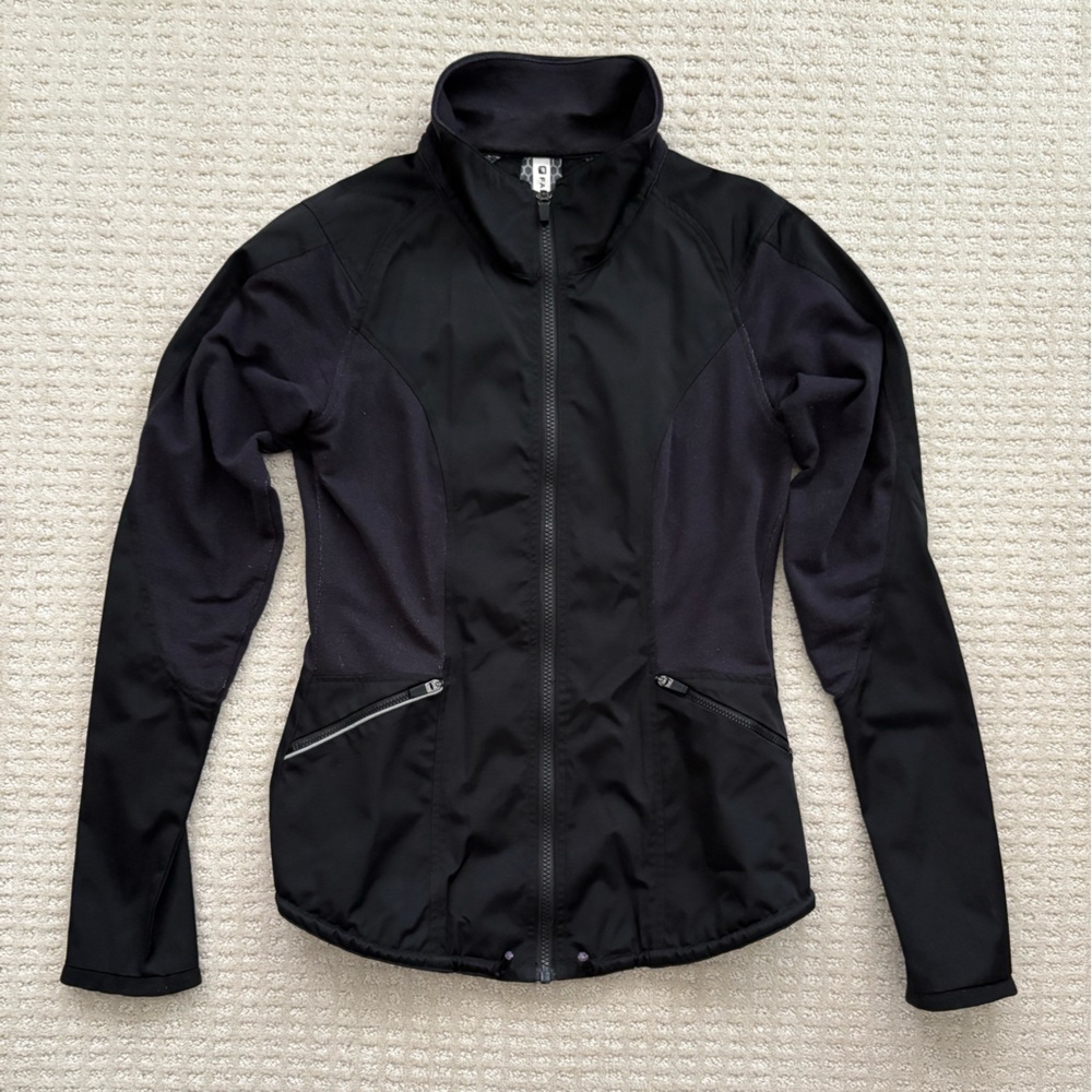 Fabletics Women's Black Athletic Jacket